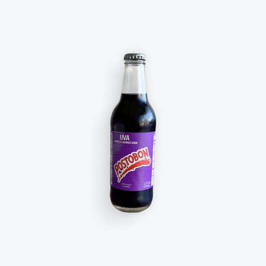 Postobon - Grape Soda, 12 oz, Single Bottle