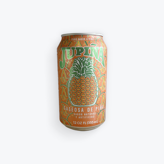 Goya - Jupina Pineapple Soda Can (12 Oz)