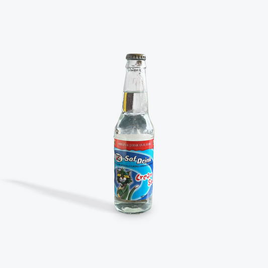 D&G Sof Drink - Cream Soda Bottle, 12 oz