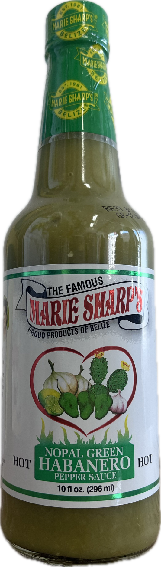 Marie Sharp's- Nopal Green Habanero, 10 oz