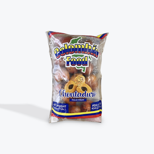 Colombia Food - Frozen Chontaduro, 1 Lb, Single bag