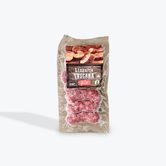 Cortes - Linguica Toscana, 14 oz, Pack with 5