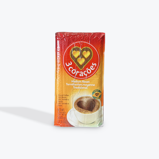 Tres Coracoes - Cafe tradicional, 500g, Single Pack