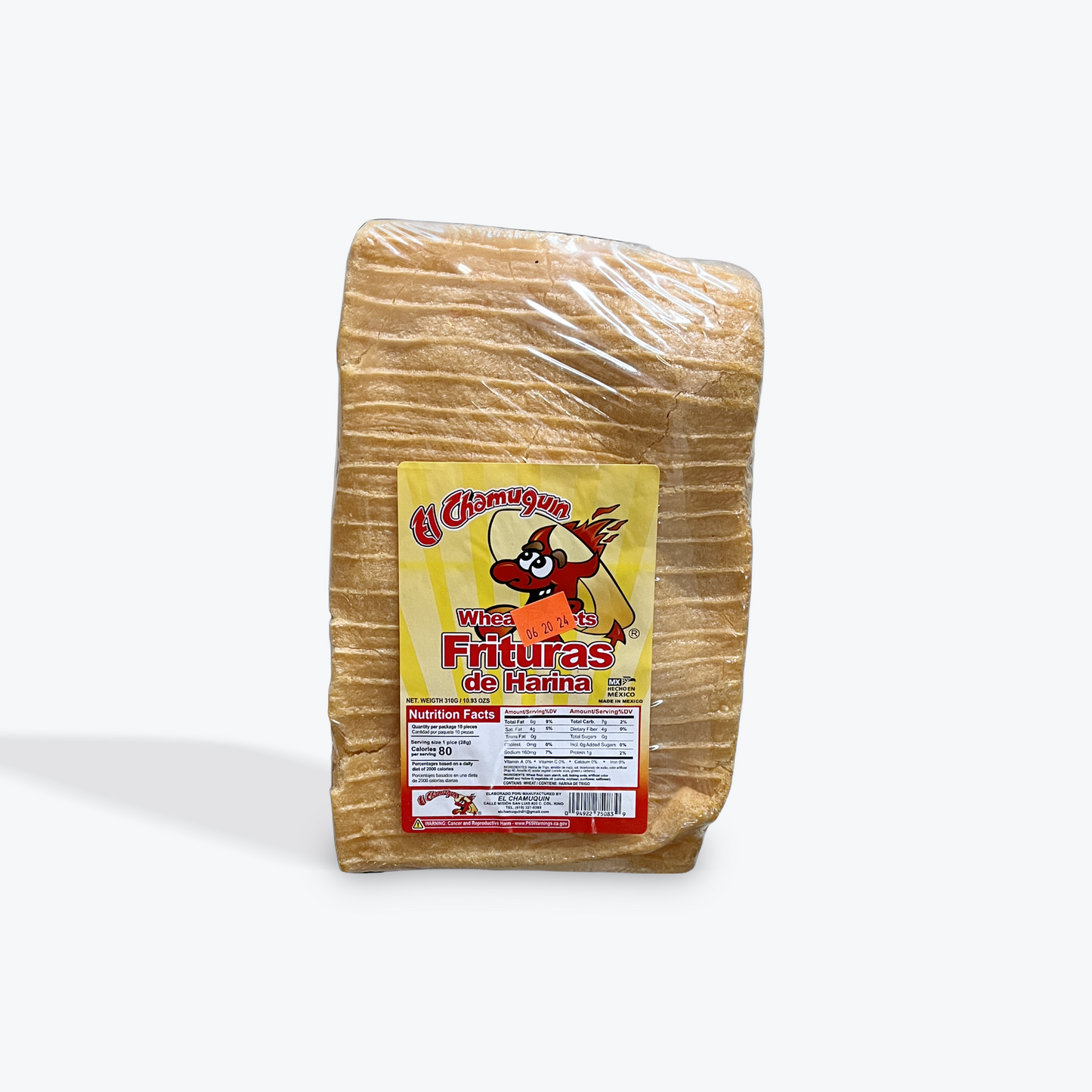 Chamuquin - Chicharrones, 10.93 oz, pack with 11