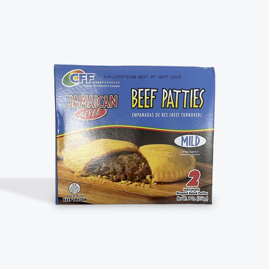 Cff Jamaican Patties Beef Mild (9 Oz)