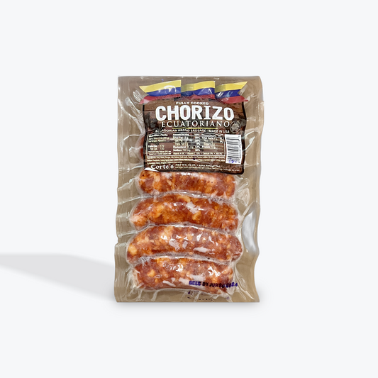 Cortes - Ecuadorean chorizo, 14 oz, pack with 6