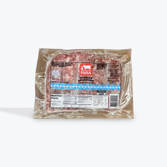 Paisa- Chorizo Argentino, 16 oz