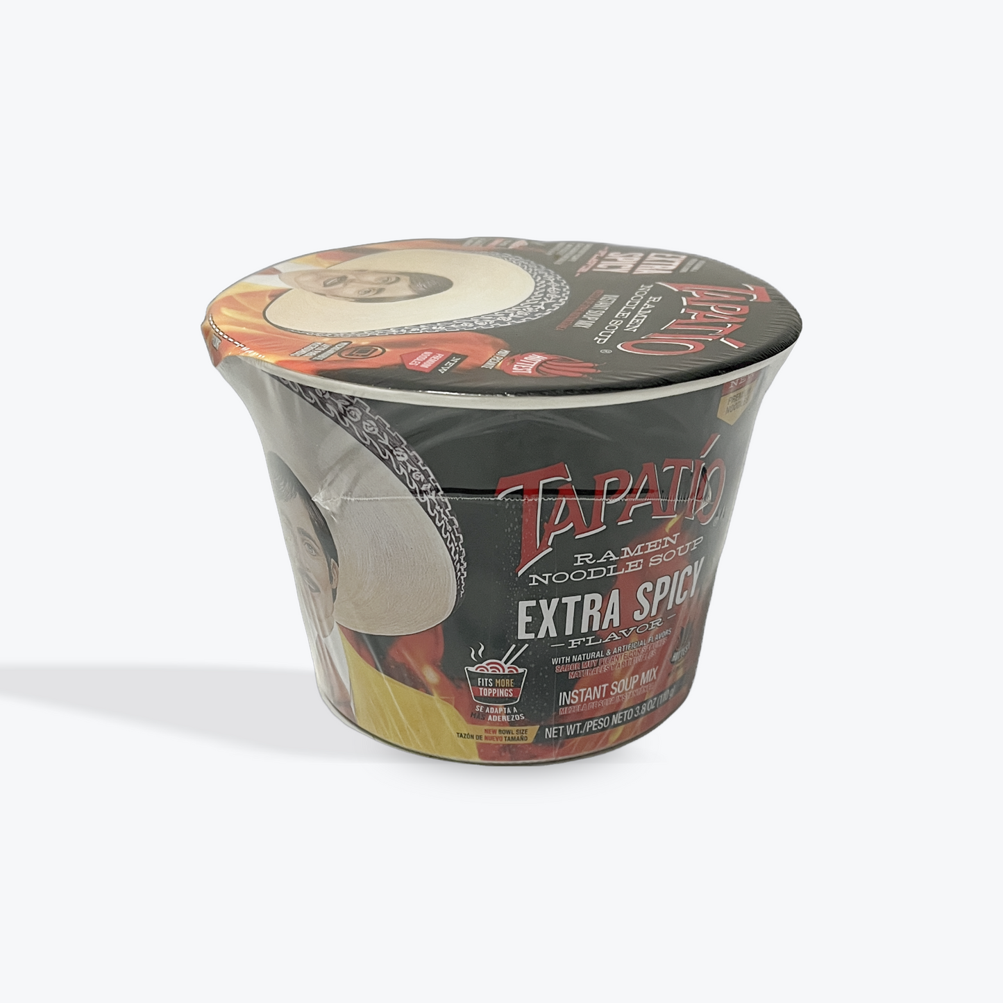 Tapatio-extra spicy ramen noodle soup