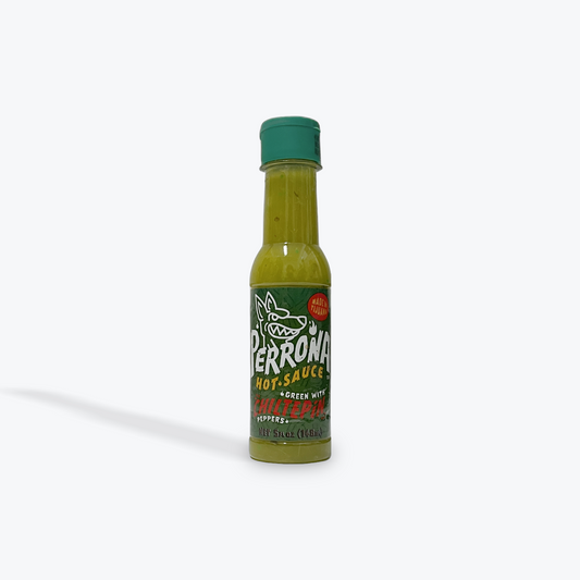 Perrona - Salsa Chiltepin Green, 5 oz