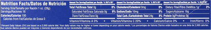 Nutrition Information for Pasta de Guayaba